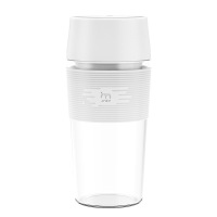 集米无线充电果汁机家用小型迷你水果榨汁机宿舍学生便携式榨汁杯-Z1白色