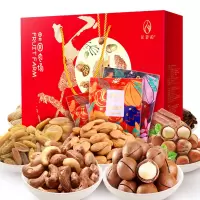 [苏宁]艾贝拉果园农场年货坚果大礼包2019g