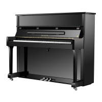 海伦(HAILUN) 121P 黑色实木立式钢琴 适用人群:初学者 音乐教师 教育采购专用