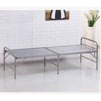 企购优品 简易便携折叠床 加固型单人钢丝床1.2m
