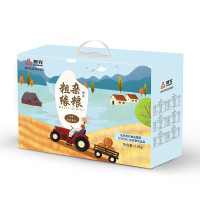 [苏宁]首农杂粮礼盒 粗缘杂粮礼盒2400g 年货礼品春节福利公司送礼 首农粗缘杂粮礼盒2400g