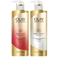 玉兰油OLAY沐浴露套装 莹亮臻护500ml+紧致臻护500ml