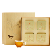 八马茶叶 金索红系列500 云南滇红红茶茶叶 礼盒装160g