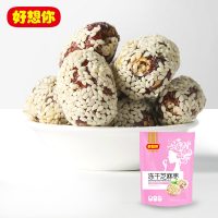 好想你 冻干芝麻枣200g 新疆红枣脆枣无核酥脆 零食小吃休闲食品 30215