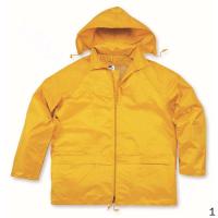 代尔塔( Delta ) 407003-JA-L 聚酰胺雨衣套装，黄色，L 2件