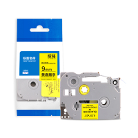 欣格TZe -621标签色带RD-BR TZ621P黄底黑字 适用兄弟标签机