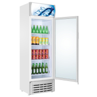 饮料柜立式单门保鲜冷藏冰箱大容量商用超市冷柜冰柜展示柜