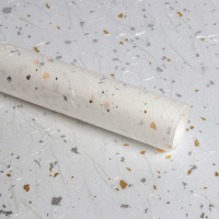 TaTanice 礼品包装纸 高档鲜花纸生日礼物情人节礼物DIY手工纸包书纸 璀璨云龙白玉色2张装Tbz1231