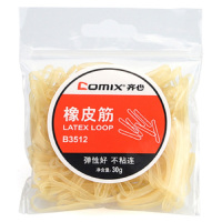 齐心 (COMIX) B3512 橡皮筋 30g一百起订 单袋装