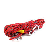 谋福 登山绳救援绳 30米红色 (条)