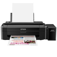 家用彩色照片打印机爱普生L130 彩色墨仓式喷墨打印机