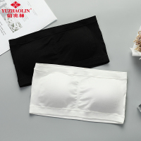 俞兆林性感打底防走光带胸垫抹胸无肩带短款裹胸内衣女单件