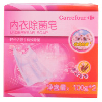 Carrefour内衣除菌皂100g*2块