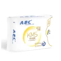 ABC日用纤薄棉柔卫生巾12片