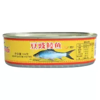 鹰金钱优质豆豉鲮鱼罐头184g