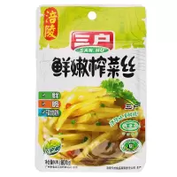 三户涪陵鲜嫩榨菜丝80g