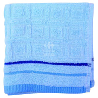 格庭Diamond提花方巾蓝色