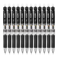 晨光(M&G)K-35 按动中性笔黑色0.5mm 12支/盒(一盒装)