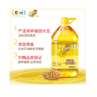 福临门 食用油非转基因 一级大豆油 5L
