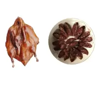 荣国福精品腊味礼盒800克(精品板鸭600g+精品川味香肠200g)
