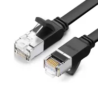 艾斐堡 网线 网络连接线 电脑宽带家用非屏蔽扁平跳线成品网线 10米