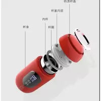 康宁(CORNING)旅行养生壶 700ml 红色