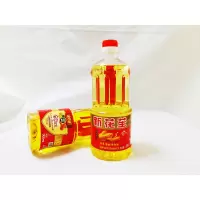 山海小将 吉福 食用植物调和油900ml 植物花生调和油