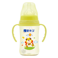 婴侍卫 宽口径PPSU奶瓶 300毫升/10安士 绿色 F900D