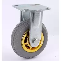 企购优品 橡胶定向轮8寸 轮径200mm