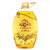 金龙鱼食用油稻谷鲜生食用植物调和油5L非转