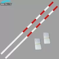 排球标志杆 标志带 排球比赛气排球玻璃钢杆1.8米