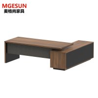 麦格尚 老板桌MGS-ZTBD005B 简约现代板式大班台 经理主管商务办公桌