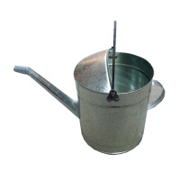 BENTLEY 加水壶鸭嘴铁皮加油桶加水桶 长嘴汽车备用加油壶加水桶洒水壶 银色 15升加水壶