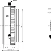 OPT 调焦筒ADP-V38M42-E1823(含ADP-M42M72-E8转接圈) 生产周期10天 1年维保