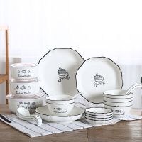 顺祥套装餐具 (北欧味道) 22头