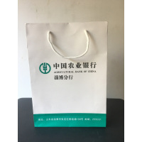 雅章YZM 银行定制手提袋(中)230g白卡纸 单个价格 5000个起订