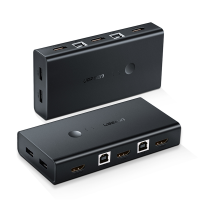 绿联 2进1出KVM 切换器