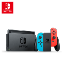 任天堂 Switch NS掌上游戏机(红蓝主机+HORI包&膜+200G闪迪卡)定制版