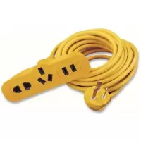 公牛 BULL GN-C1，20米 耐摔延长线，10A 250V,0.75MM2 20米 1只
