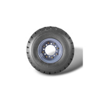 前进 叉车轮胎6.00-9/4.00实心黑色标准胶轮