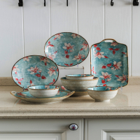 菲米生活PHMI 倾城花恋 陶瓷餐具套装FM-TC1910