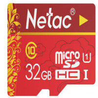 朗科(Netac)32GB 专业视频监控存储卡 高度耐用支持4K摄像 行车记录仪+家庭监控摄像头内存卡 TF卡