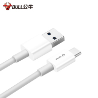 公牛(BULL) GNV-J6D10 TypeC 5A闪充数据线 白色 (单位:条)