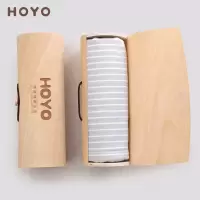 HOYO素颜毛巾橡木礼盒单条装7291