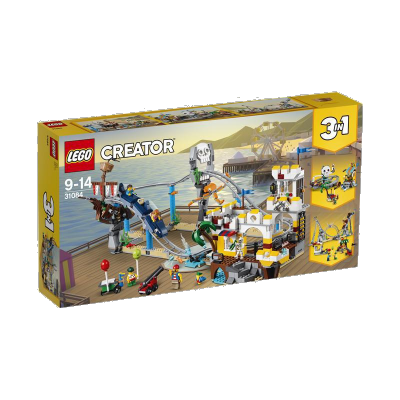 LEGO乐高创意三合一海盗过山车31084