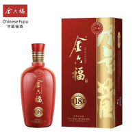 B2B 金六福窖藏18 浓香型52度 单瓶500ml白酒(整箱装)