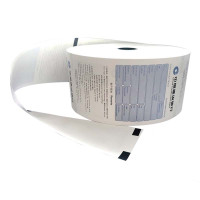 汇银达(HUIYINDA)80mm*180mm*25.4mm 建行专用版ATM凭条回单纸 适用多种ATM机型10卷3箱装共30卷