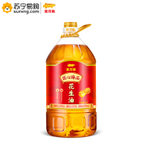 金龙鱼 匠心臻品食用油物理压榨一级花生油5L