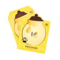 春雨(papa recipe)蜂蜜面膜 补水保湿舒缓滋润面膜 黄色经典版 10片/盒