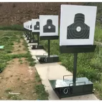 盛卓基报靶系统射击精确结果显示在各自靶位显示器上